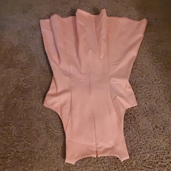 Black Swan Peach Mini Dress - Picture 4 of 5